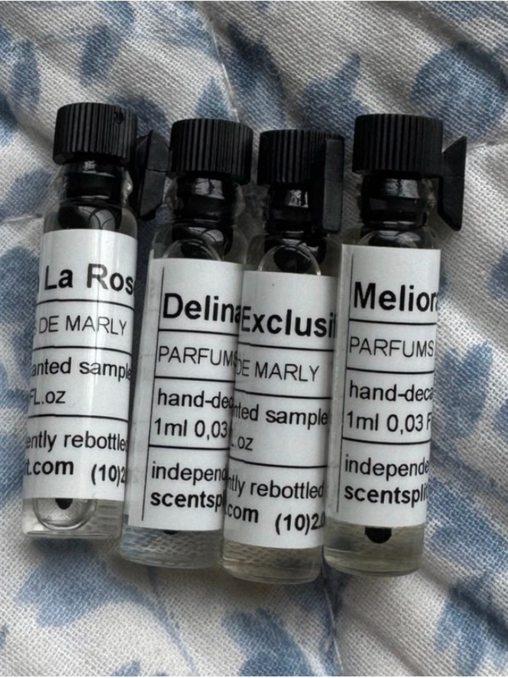 Parfums De Marly perfumes samples